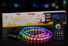 A80 Car Music LED Ambient Light Strip – App & Music Sync RGB Interior Lights