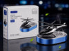 Solar Car Perfume – Rotating Helicopter Design Car Air Freshener
